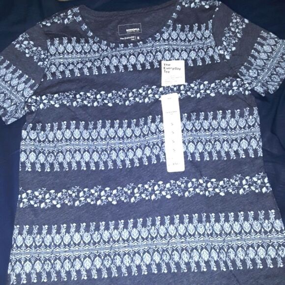 nwt gorg print every day tee sz.S - Picture 1 of 4